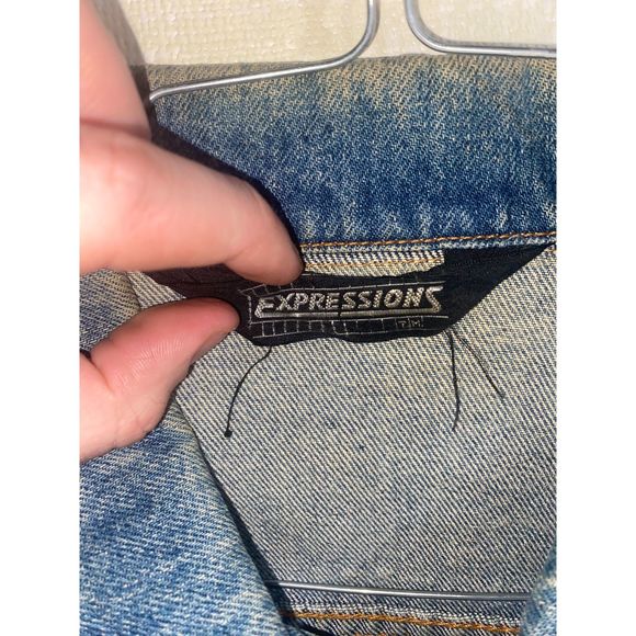Vintage Men's Expressions Jean Jacket - Picture 7 of 10